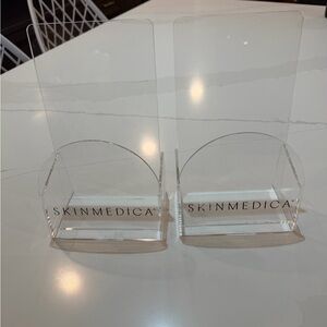 SkinMedica Clear Display Stands x 2